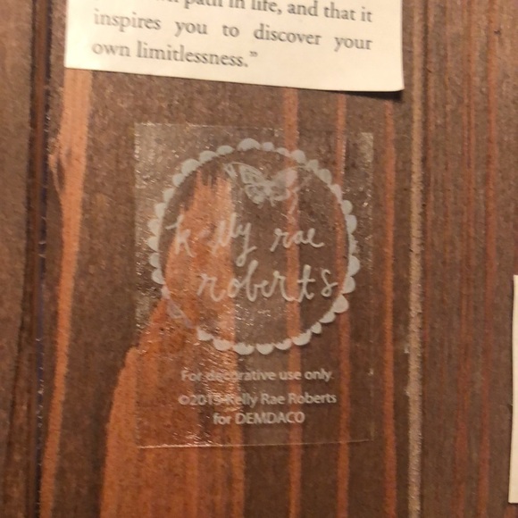 New Kelly Rae Roberts Wooden Wall Plaque “HOPE and HEALING”! - Picture 16 of 17